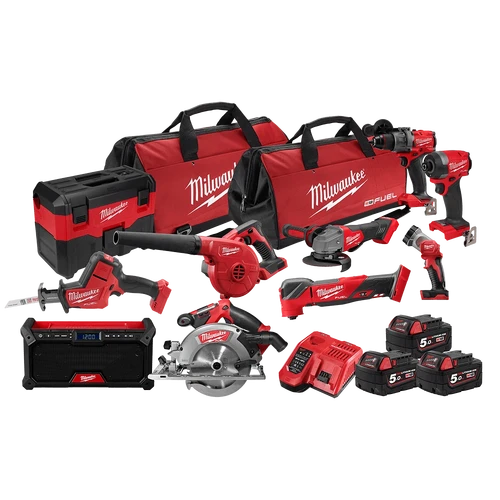 M18 FUEL&trade; 10 Piece Power Pack 10A3