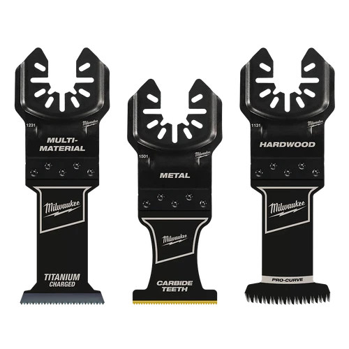 OPEN-LOK&trade; 3PC All Purpose Multi-Tool Blade Variety Pack Blades