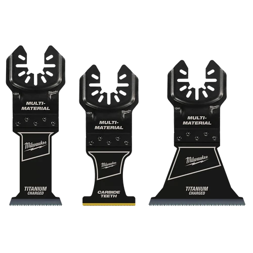 OPEN-LOK&trade; 3PC Multi Material Multi-Tool Blade Variety Pack