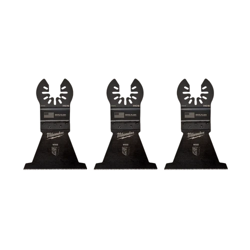 63.5mm (2 1/2&quot;) OPEN-LOK&trade; High Carbon Steel Wood Blade 3Pk