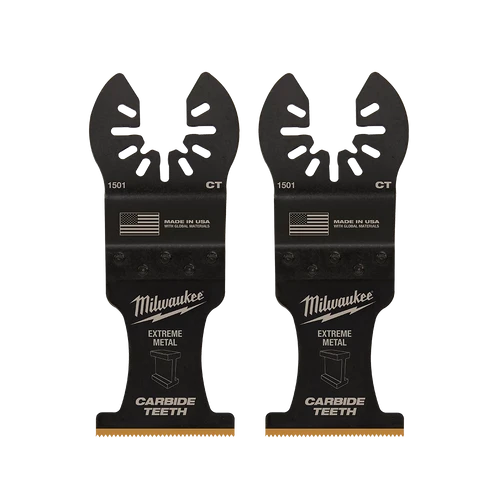 35mm (1 3/8&quot;) OPEN-LOK&trade; Extreme Metal Titanium Enhanced Carbide Teeth Blade 2Pk