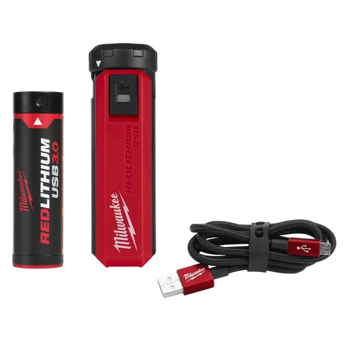 REDLITHIUM&trade; USB Rechargeable Portable Power Source and Charger Kit