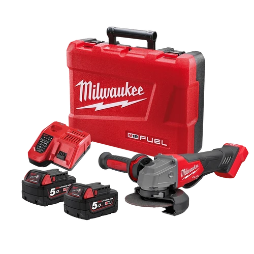 M18 FUEL&trade; 125mm (5&quot;) Angle Grinder with Deadman Paddle Switch Kit