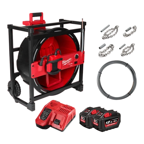 M18 FUEL&trade; High Speed Chain Snake Kit w/ONE-KEY&trade;