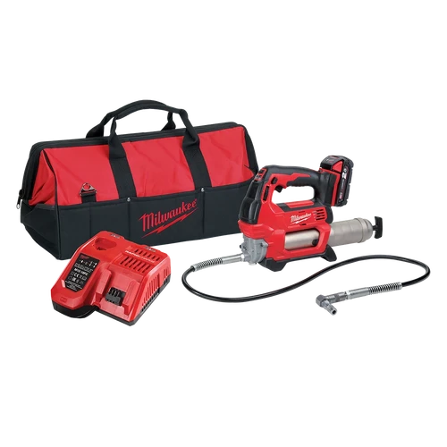 M18&trade; Cordless 2-Speed Grease Gun Kit