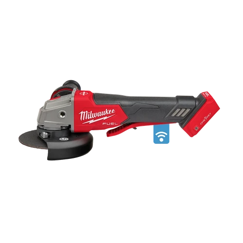 M18 FUEL&trade; ONE-KEY&trade; 125mm (5&quot;) Braking Angle Grinder with Deadman Paddle Switch (Tool Only)