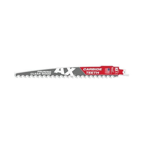 SAWZALL&trade; The AX&trade; with Carbide Teeth Pruning 225mm 9&quot; 3TPI Blade 1 Pack