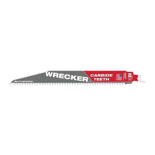 SAWZALL&trade; The WRECKER&trade; with Carbide Teeth Demolition 230mm 9&quot; 6TPI Blade 1 Pack
