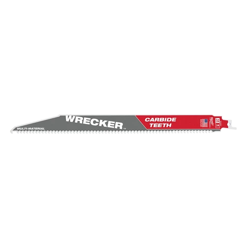 SAWZALL&trade; The WRECKER&trade; with Carbide Teeth Demolition 300mm 12&quot; 6TPI Blade 1 Pack