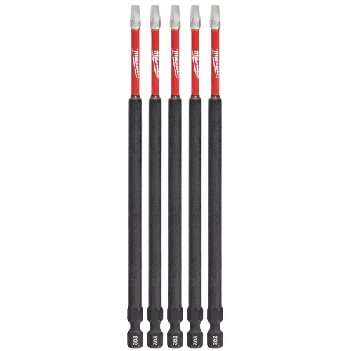 SHOCKWAVE&trade; Power Bit Square Recess #2 150mm (6&ldquo;) 5PK