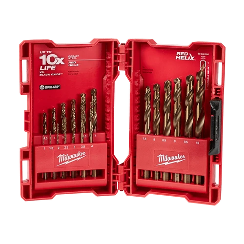 RED HELIX™ Cobalt Drill Bits