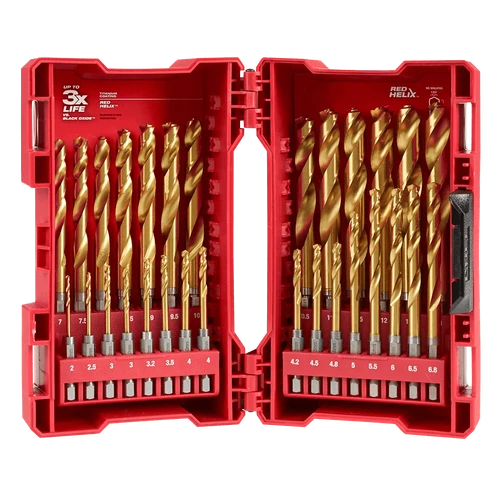 SHOCKWAVE&trade; Red Helix&trade; Titanium 29 Pce Kit