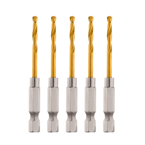 SHOCKWAVE&trade; Red Helix Titanium Drill Bit 3mm 5 Pack