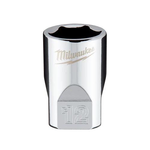 1/4&quot; Drive 12mm Metric 6-Point Socket