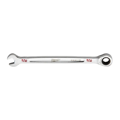 11/32&quot; SAE Ratcheting Combination Wrench