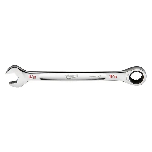11/16&quot; SAE Ratcheting Combination Wrench