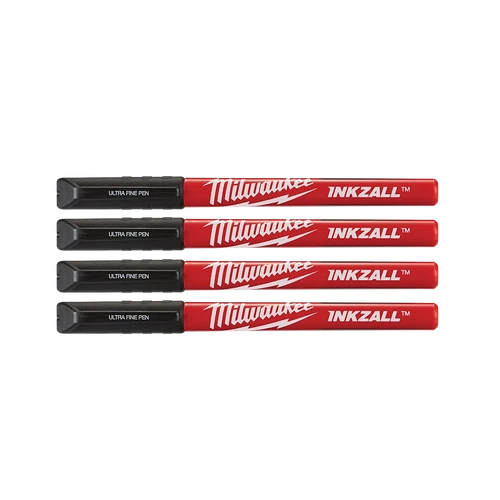 INKZALL&trade; Black Ultra Fine Point Pens (4 Pk)
