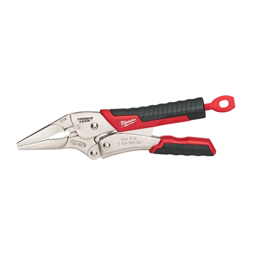 228mm (9&quot;) TORQUE LOCK&trade; Long Nose Locking Pliers with Durable Grip