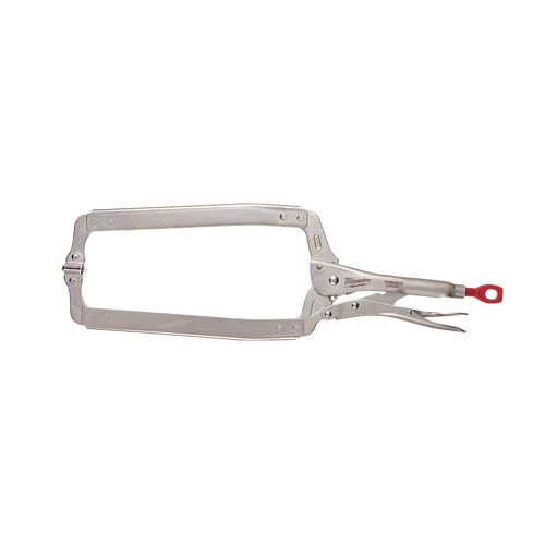 457mm (18&quot;) TORQUE LOCK&trade; Deep Reach C-Clamp Locking Pliers Swivel Jaw
