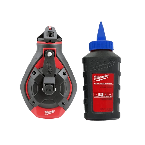 30m Bold Line Chalk Reel Kit w/ Blue Chalk