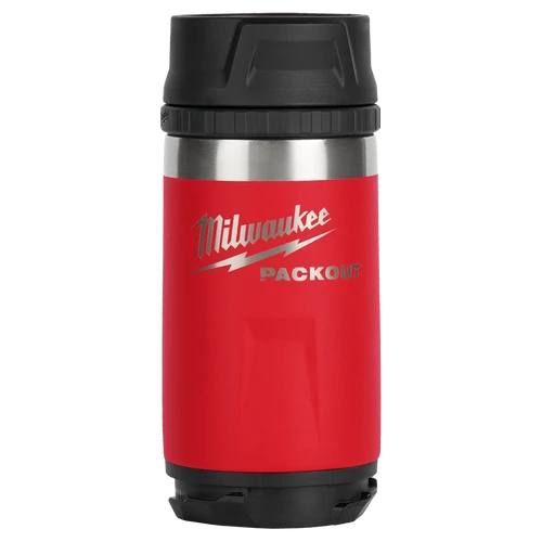 PACKOUT&trade; Bottle 354ml (12oz) Sip Lid Red