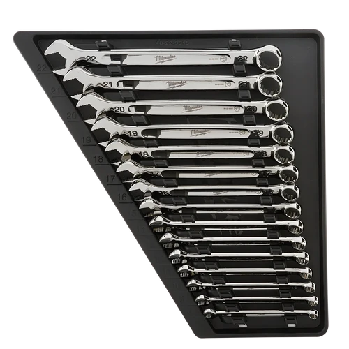 15pc Combination Wrench Set - Metric