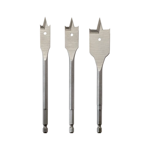 3pcs Timber Spade Bit Set