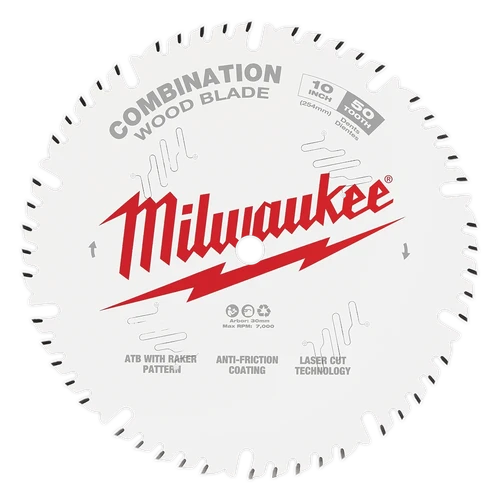 254mm (10&quot;) 50T Wood Circular Saw Blade Combination