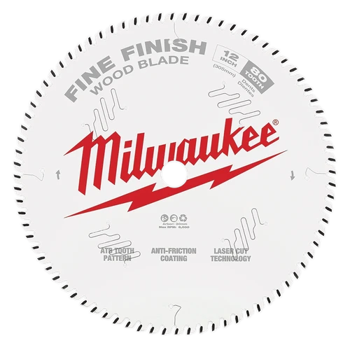 305mm (12&quot;) 80T Wood Circular Saw Blade Fine Finish