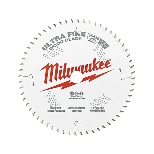 184mm (7-1/4&quot;) 60T Wood Circular Saw Blade Ultra Fine Finish