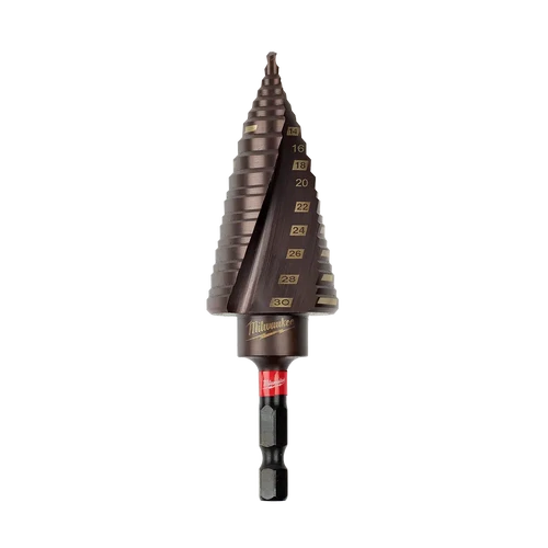 SHOCKWAVE&trade; Step Bit 4-30mm 12 Hole