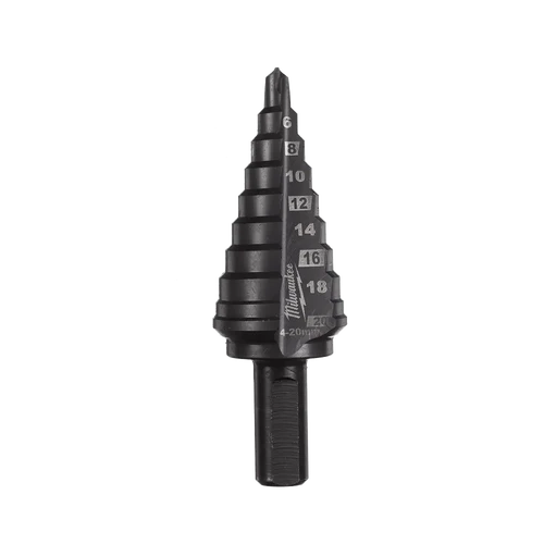 Cobalt AlCrN Step Drill Bit 4-20mm
