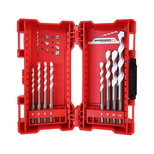 SHOCKWAVE™ Multi-Material Drill Bits