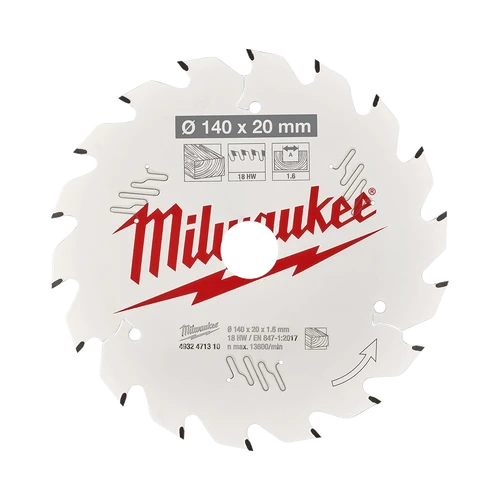 140mm (5-1/2&quot;) 18T Wood Circular Saw Blade Framing for M12 FUEL&trade; 140mm Circular Saw