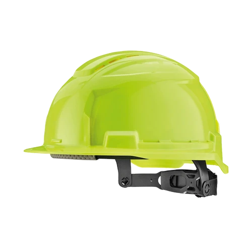 BOLT 100 Hi-Vis Yellow Vented Hard Hat