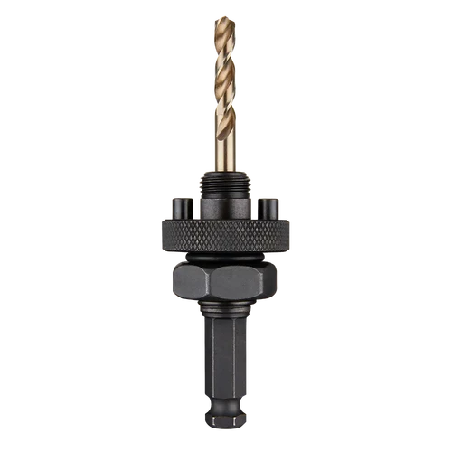 HOLE DOZER&trade; with Carbide Teeth Hole Saw Large Quick-Change Arbor with Cobalt Pilot Bit 7/16&quot; Shank