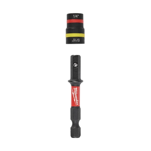 SHOCKWAVE&trade; QUIK-CLEAR 2-in-1 Magnetic Nut Driver 1/4&quot; and 5/16&quot;