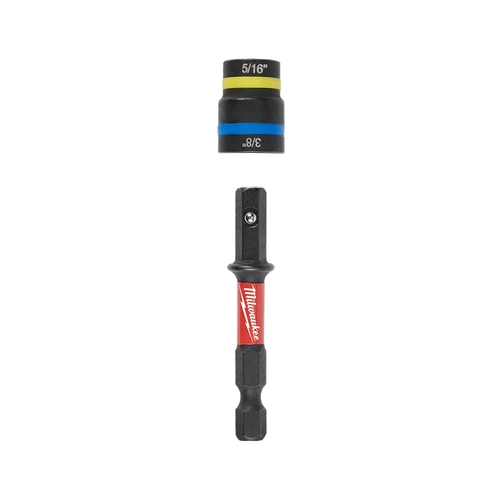 SHOCKWAVE&trade; QUIK-CLEAR 2-in-1 Magnetic Nut Driver 5/16&quot; and 3/8&quot;