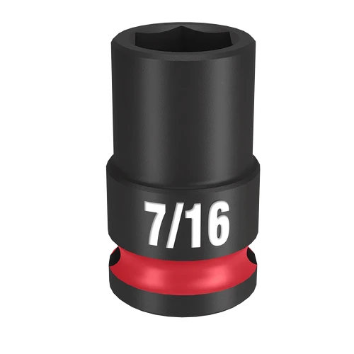 SHOCKWAVE&trade; 3/8&quot; Drive 7/16&quot; Standard 6 Point Impact Socket