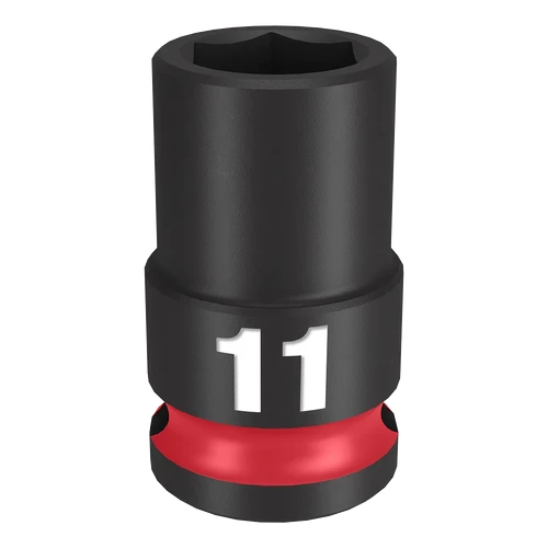 SHOCKWAVE&trade; 3/8&quot; Drive 11mm Standard 6 Point Impact Socket