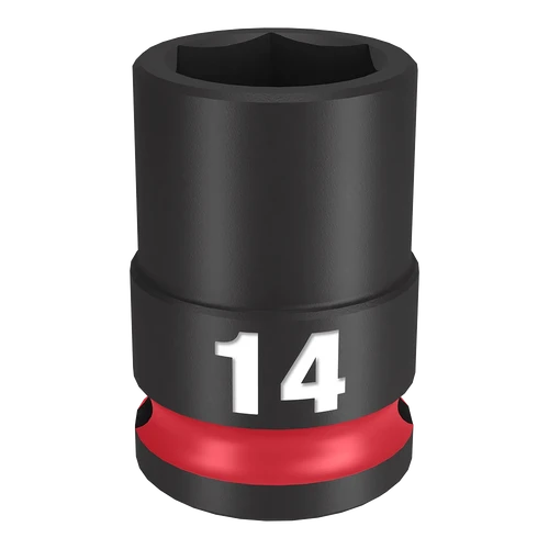 SHOCKWAVE&trade; 3/8&quot; Drive 14mm Standard 6 Point Impact Socket
