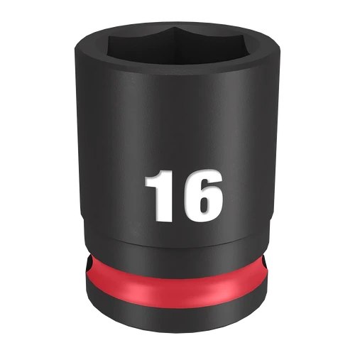 SHOCKWAVE&trade; 3/8&quot; Drive 16mm Standard 6 Point Impact Socket