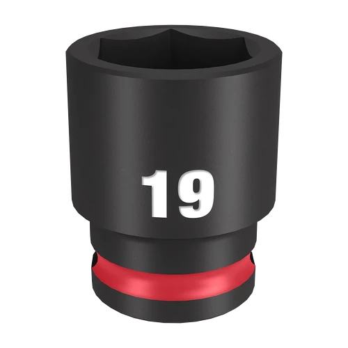 SHOCKWAVE&trade; 3/8&quot; Drive 19mm Standard 6 Point Impact Socket