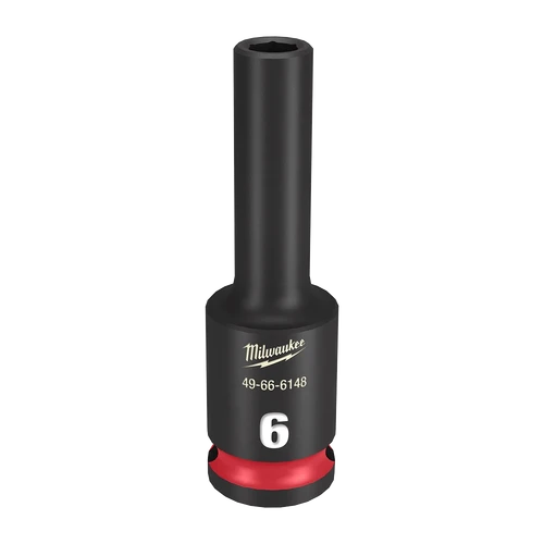 SHOCKWAVE&trade; 3/8&quot; Drive 6mm Deep 6 Point Impact Socket