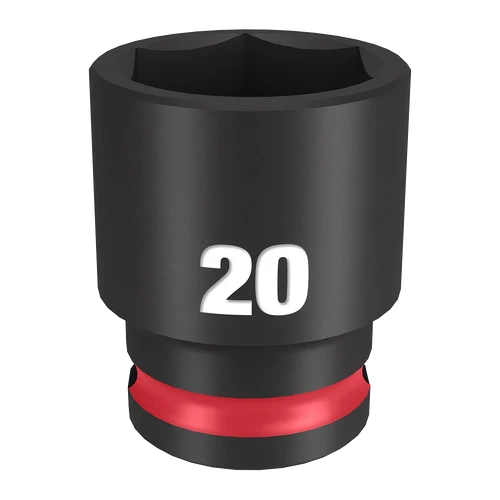 SHOCKWAVE&trade; 3/8&quot; Drive 20mm Standard 6 Point Impact Socket