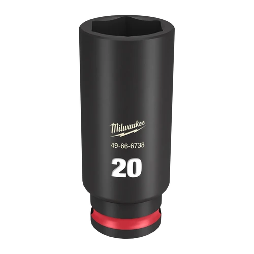 SHOCKWAVE&trade; 3/8&quot; Drive 20mm Deep 6 Point Impact Socket