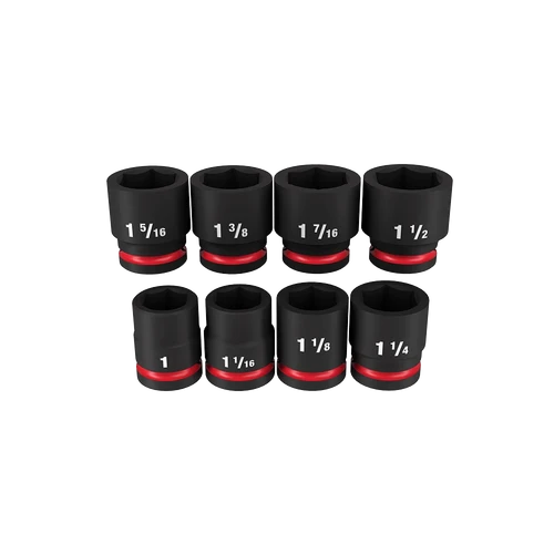 SHOCKWAVE&trade; 3/4&quot; Drive 8PC SAE Standard 6 Point Impact Socket Set