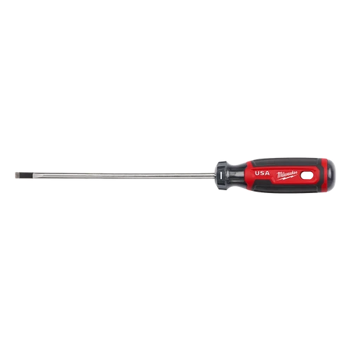 USA Made Cushion Grip Cabinet 4mm (3/16&quot;) x 152.4mm Screwdriver