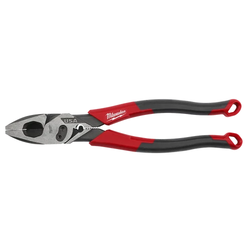 USA Made Comfort Grip 228mm (9&quot;) Lineman's Pliers with Crimper