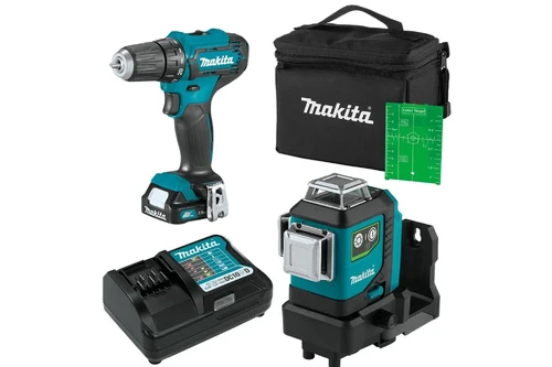 12Vmax CXT SK700GD Green Laser / Drill driver Kit